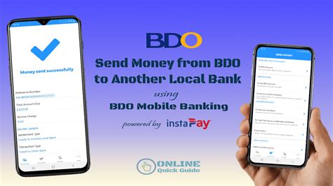 bdo bank to bank transfer